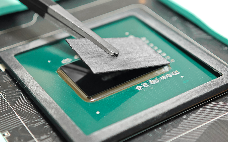 HGP系列石墨烯导热垫片应用于GPU